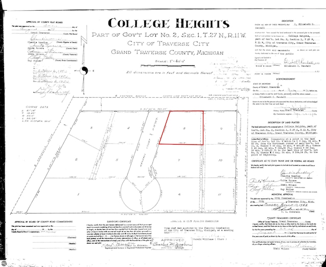 1242 Randall Ct, Traverse City MI, 49686 land for sale