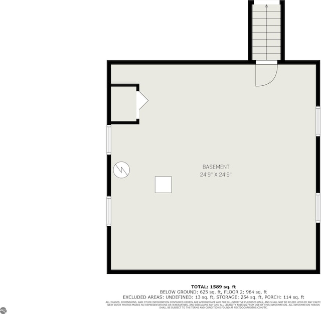 726 Pennsylvania Ave, Alma, MI 48801 - floor plan