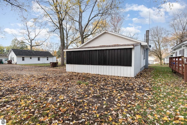 726 Pennsylvania Ave, Alma, MI 48801 - view of garage