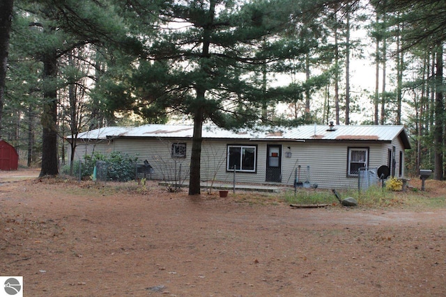 view of ranch-style house