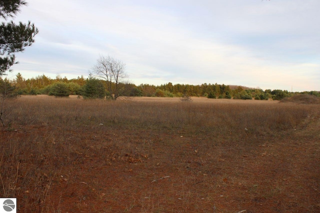 view of landscape with a rural view