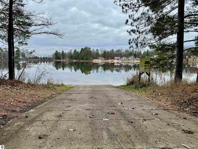 property view of water