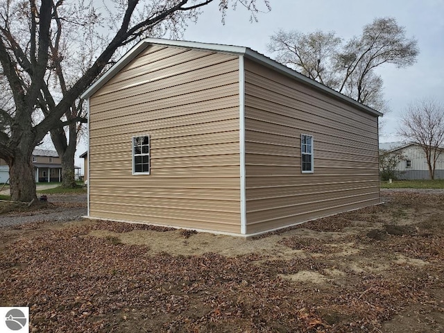 view of home's exterior