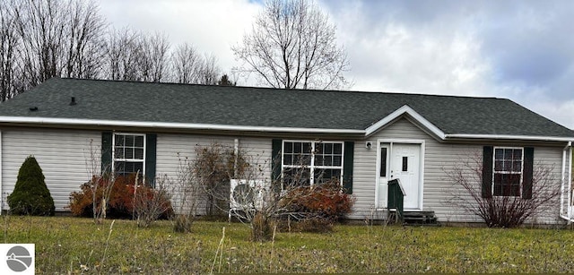 view of ranch-style home