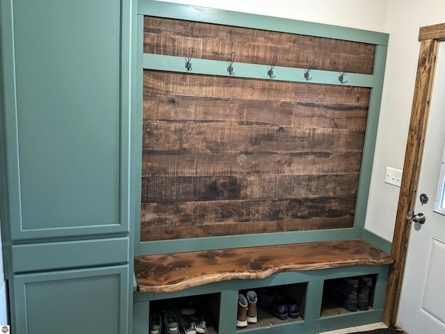 view of mudroom