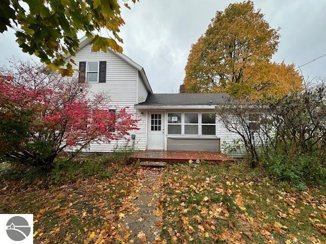 view of rear view of house