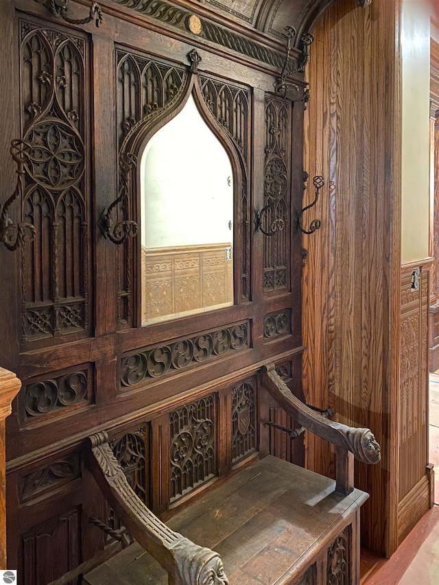 view of room details