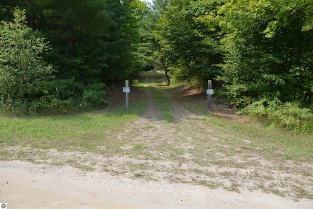 view of road