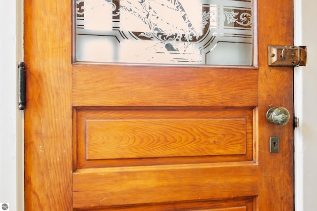 view of details