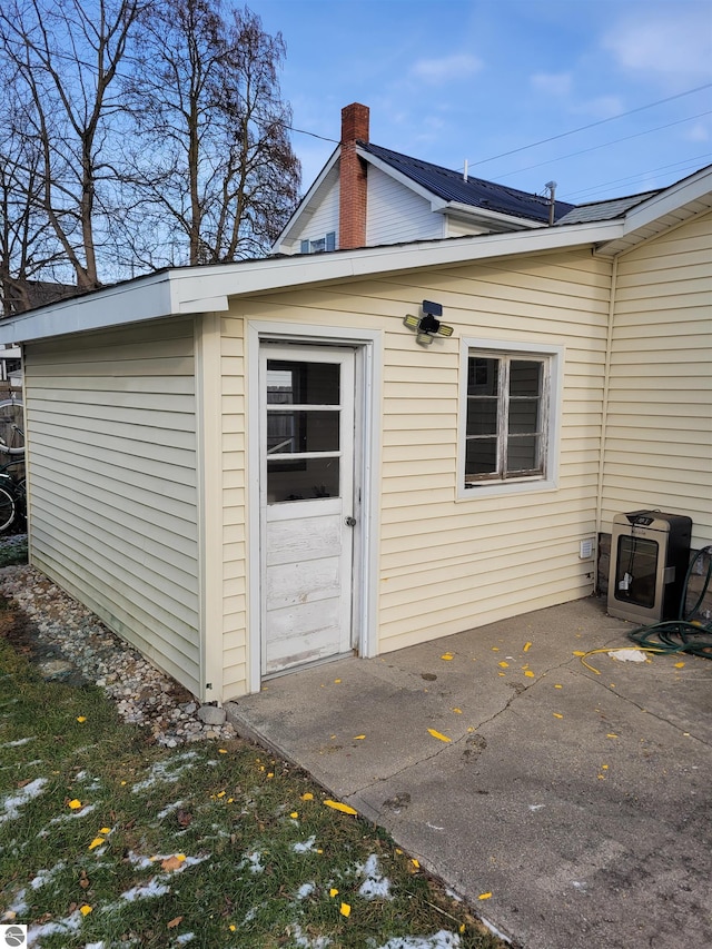 exterior space featuring a patio