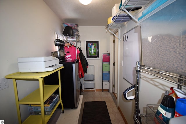 view of clothes washing area