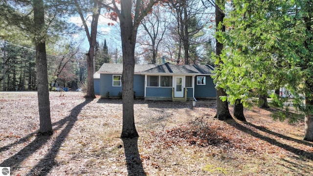 view of ranch-style house