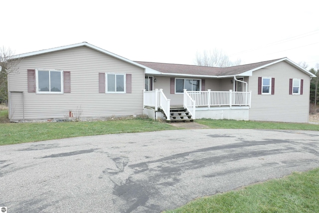 view of ranch-style house