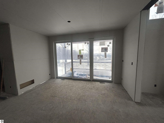 view of unfurnished room