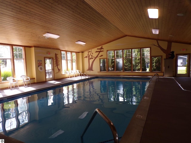 view of pool