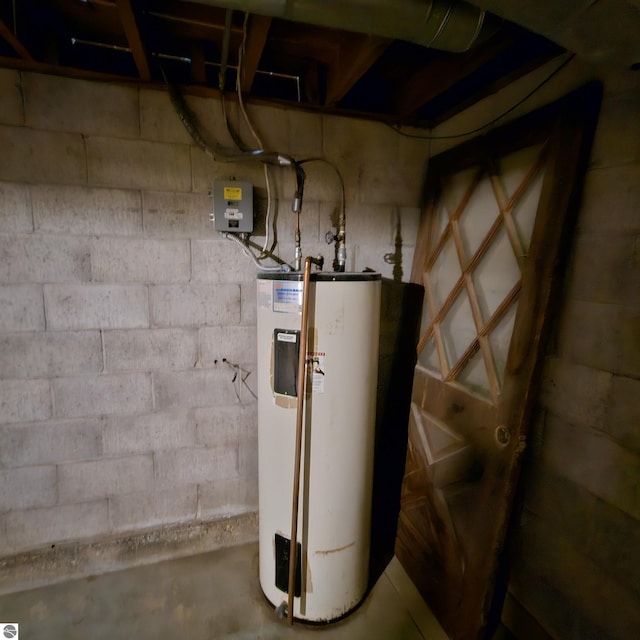 utilities with water heater