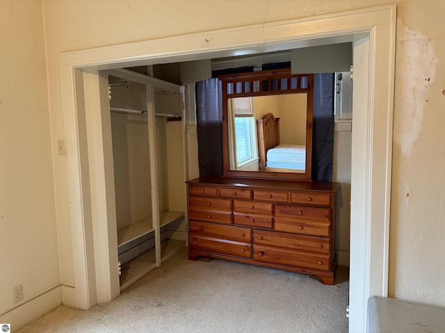 view of closet