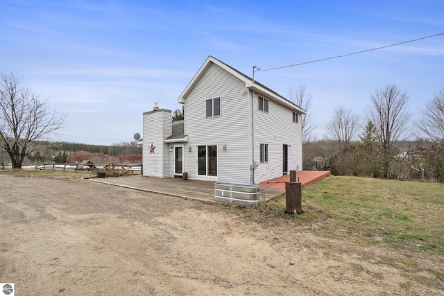 view of rear view of house