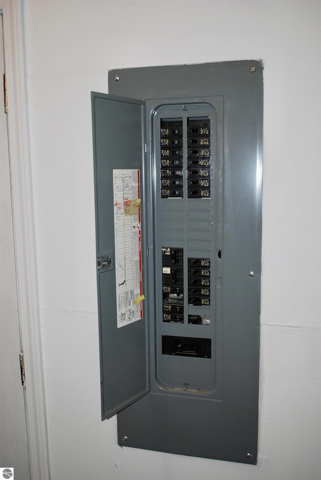 utilities with electric panel