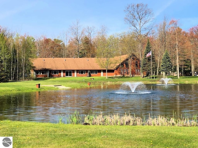 property view of water