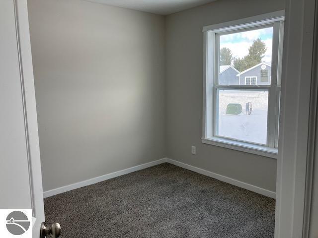 empty room featuring carpet floors