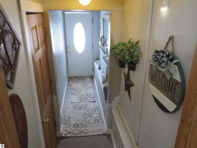 view of doorway to outside