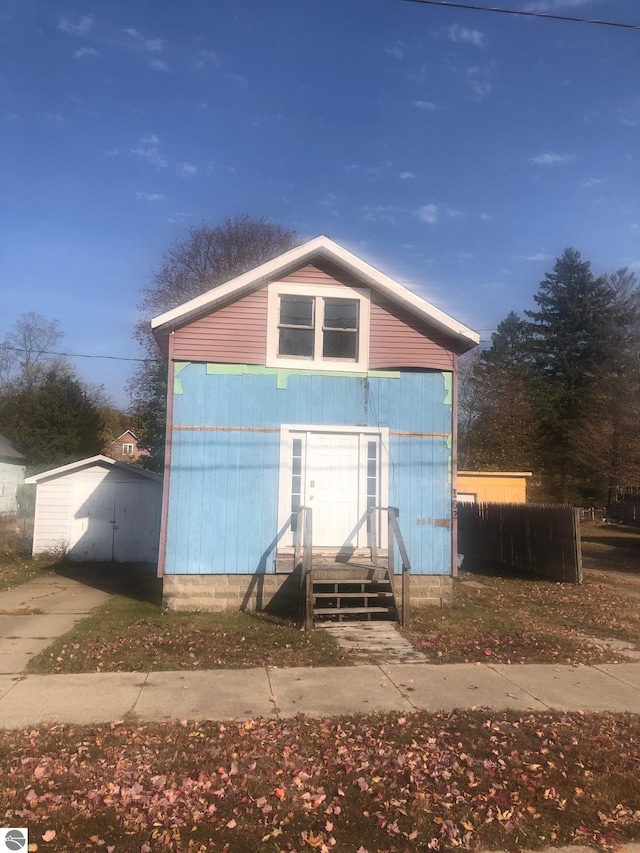 view of front of house