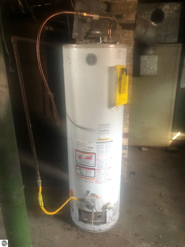 utilities featuring water heater