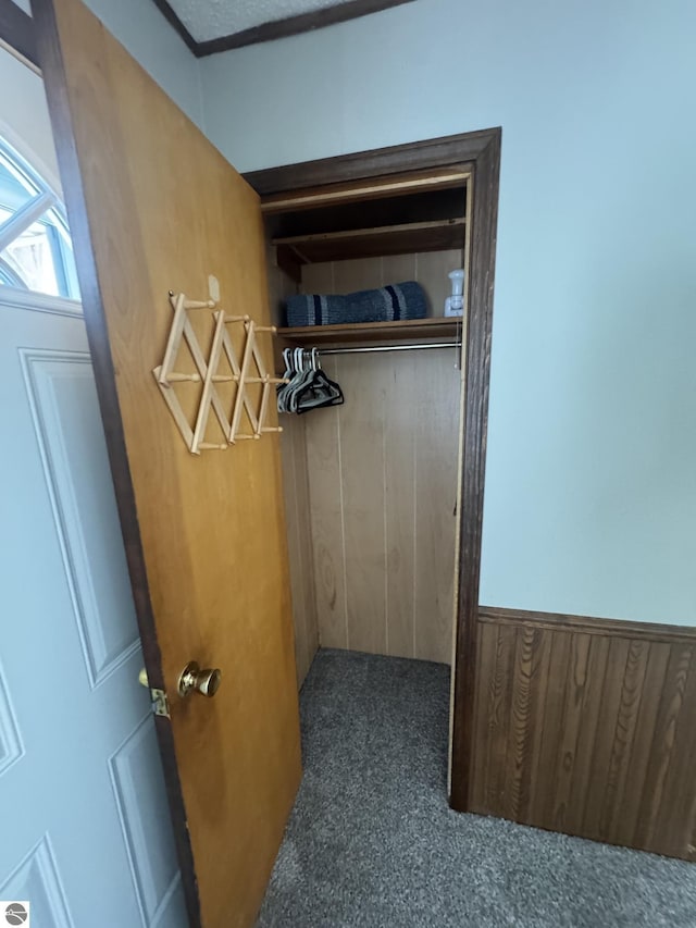 view of closet