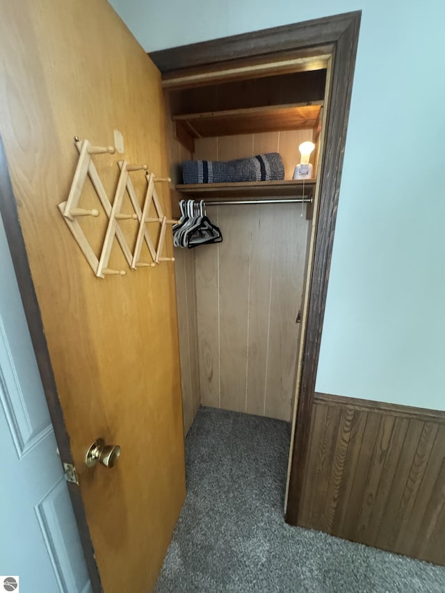 view of closet