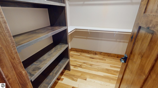 108 Rolling Oak Ln, Roscommon, MI 48653 - spacious closet with wood finished floors