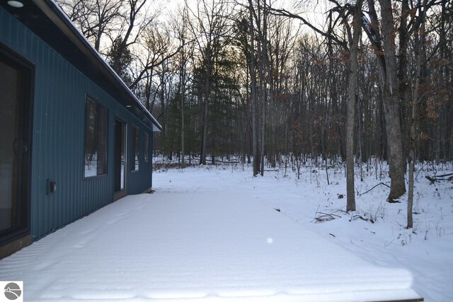 108 Rolling Oak Ln, Roscommon, MI 48653 - view of yard layered in snow