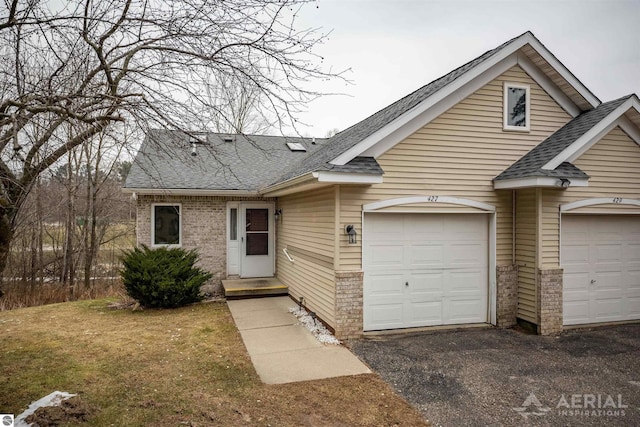 ranch-style house with a garage