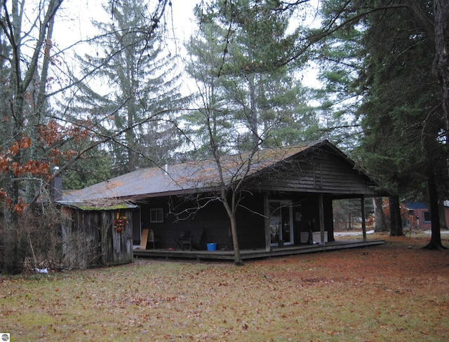 view of back of house