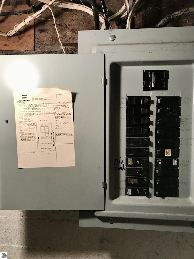 utilities with electric panel