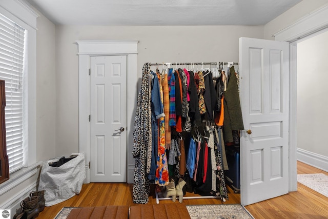 view of closet