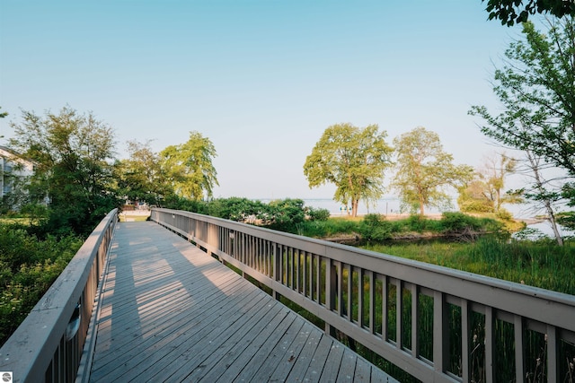 view of deck