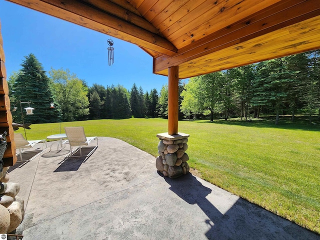 view of patio