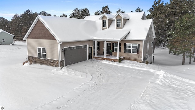 view of cape cod-style house