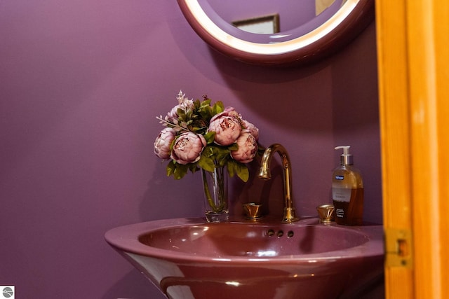 bathroom with sink