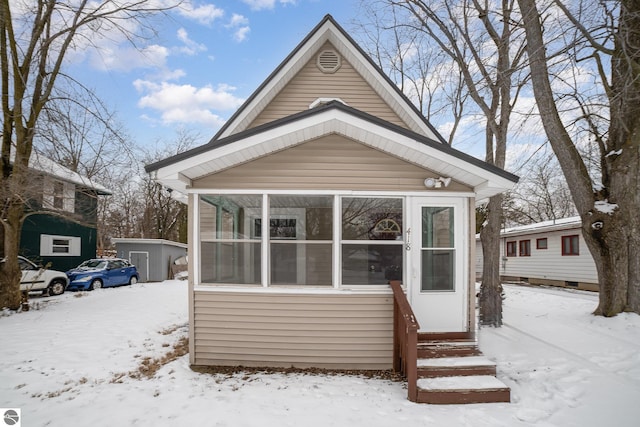 view of front of house