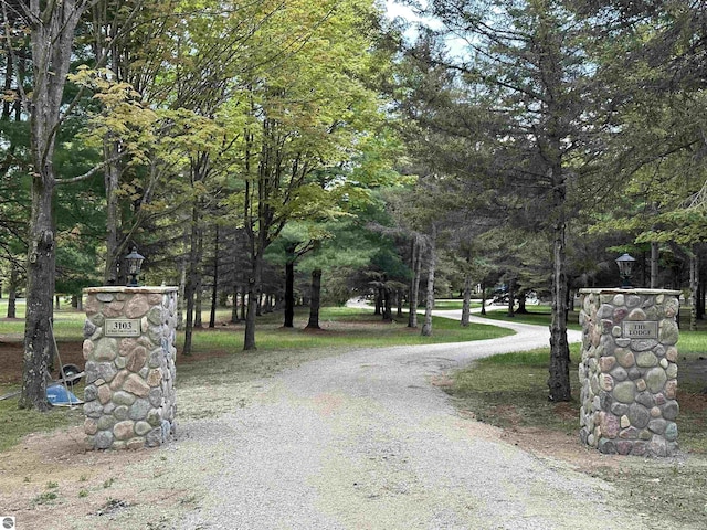 view of road