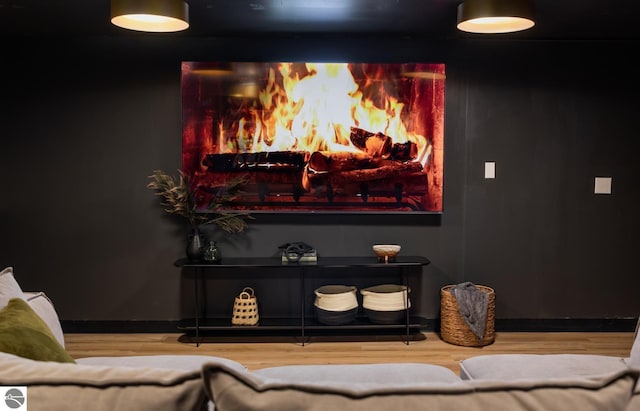 view of home theater room