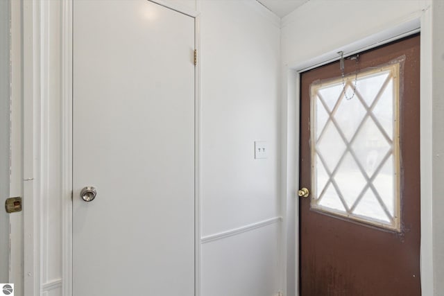 doorway to outside with a wealth of natural light