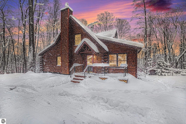 view of cabin