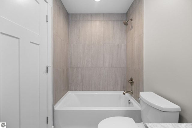 bathroom with  shower combination and toilet