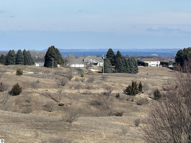 property view of mountains with a rural view