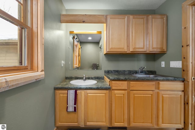 bathroom featuring sink