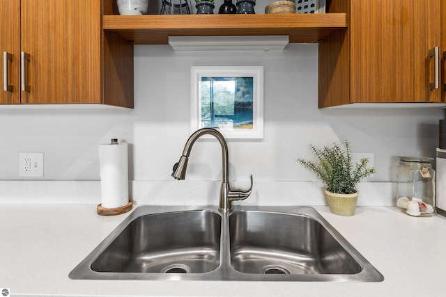 details featuring sink