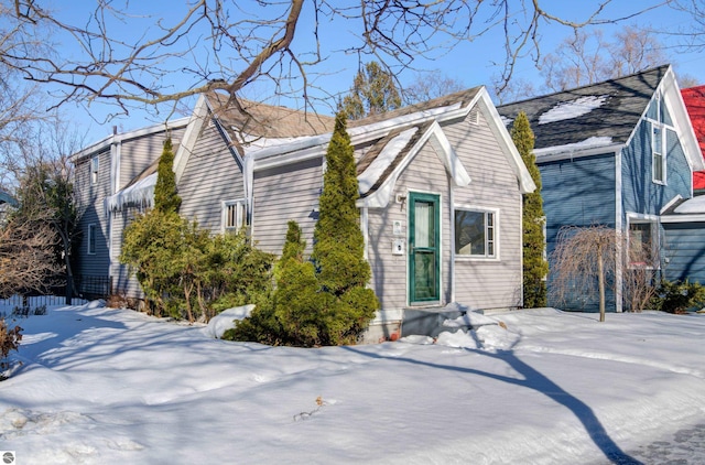 view of front of house